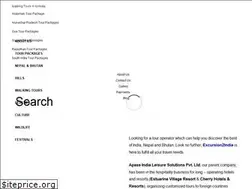 Sites similar to excursion2india.com