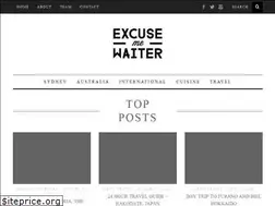 Sites similar to excusemewaiter.com