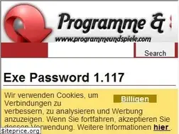Sites similar to exe-password.programmeundspiele.com