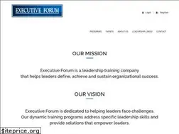 Sites similar to executiveforum.net