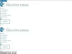 Sites similar to executiveforum.org