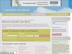 Sites similar to executivejobsdenver.com