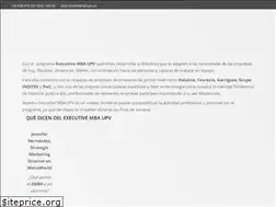 Sites similar to executivemba-upv.es