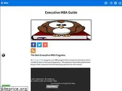 Sites similar to executivembaguide.net