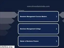 Sites similar to executivembainindia.com