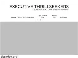 Sites similar to executivethrillseeker.com
