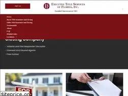 Sites similar to executivetitleservicesfl.com