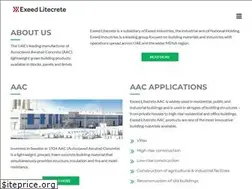 Sites similar to exeedlitecrete.ae