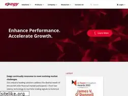 Sites similar to exegy.com