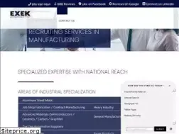 Sites similar to exek-recruiters.com