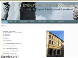 Sites similar to exekuceolomouc.cz