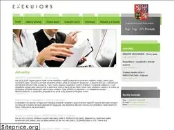 Sites similar to exekutors.cz