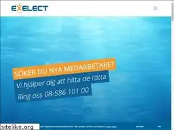 Sites similar to exelect.se