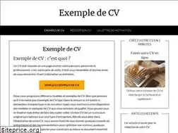 Sites similar to exemple-de-cv.org