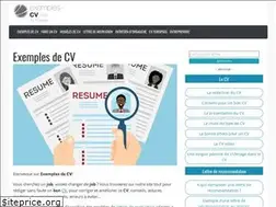 Sites similar to exemples-cv.net