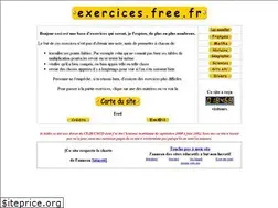 Sites similar to exercices.free.fr
