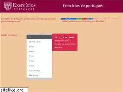 Sites similar to exerciciosdeportugues.pt