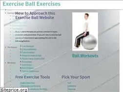 Sites similar to exercise-ball-exercises.com