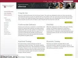 Sites similar to exercise.wsu.edu