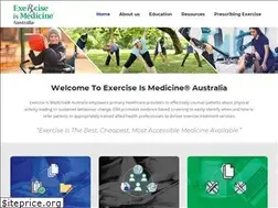 Sites similar to exerciseismedicine.com.au