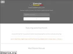 Sites similar to exercisemanuals.com