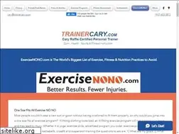 Sites similar to exercisenono.com