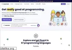 Sites similar to exercism.io