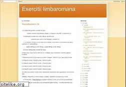 Sites similar to exercitiigimnaziu.blogspot.com
