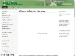 Sites similar to exertioninterfaces.com
