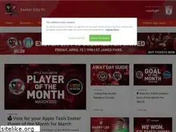 Sites similar to exetercityfc.co.uk