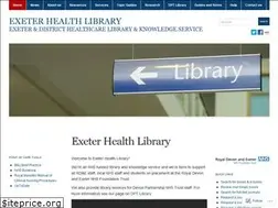 Sites similar to exeterhealthlibrary.net