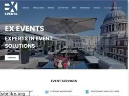 Sites similar to exevents.co.uk