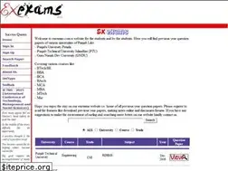 Sites similar to exexams.in