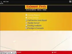 Sites similar to exhaustproscomplete.com
