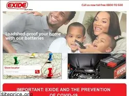 Sites similar to exide.co.za