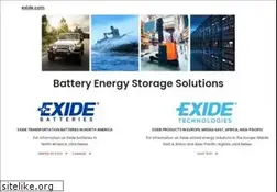 Sites similar to exide.com