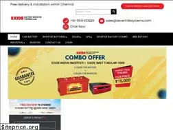 Sites similar to exidebatteryinverterchennai.com