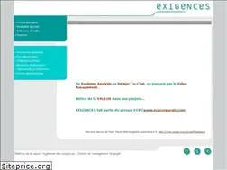 Sites similar to exiger.fr