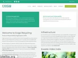 Sites similar to exigorecycling.in