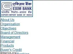 Sites similar to eximbankindia.in