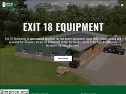 Sites similar to exit18equipment.com