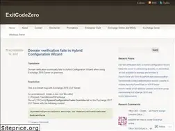 Sites similar to exitcodezero.wordpress.com