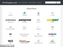 Sites similar to exitcoupons.com