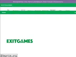 Sites similar to exitgames.ru