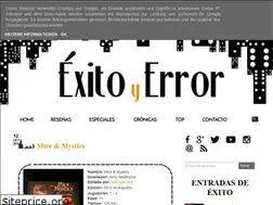 Sites similar to exitoyerror.blogspot.com