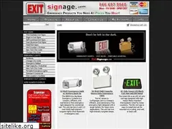 Sites similar to exitsignage.com