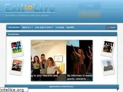 Sites similar to exittolive.com