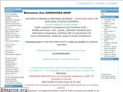 Sites similar to exmachina-shop.fr
