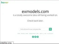Sites similar to exmodels.com