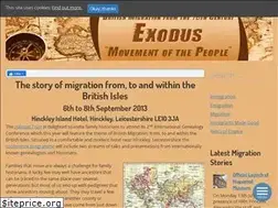 Sites similar to exodus2013.co.uk